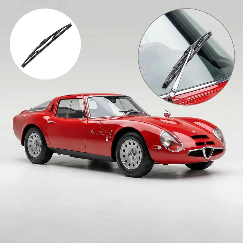 Passenger Side Wiper Blade for Alfa Romeo TZ 2 (1967 - 1967) - 1